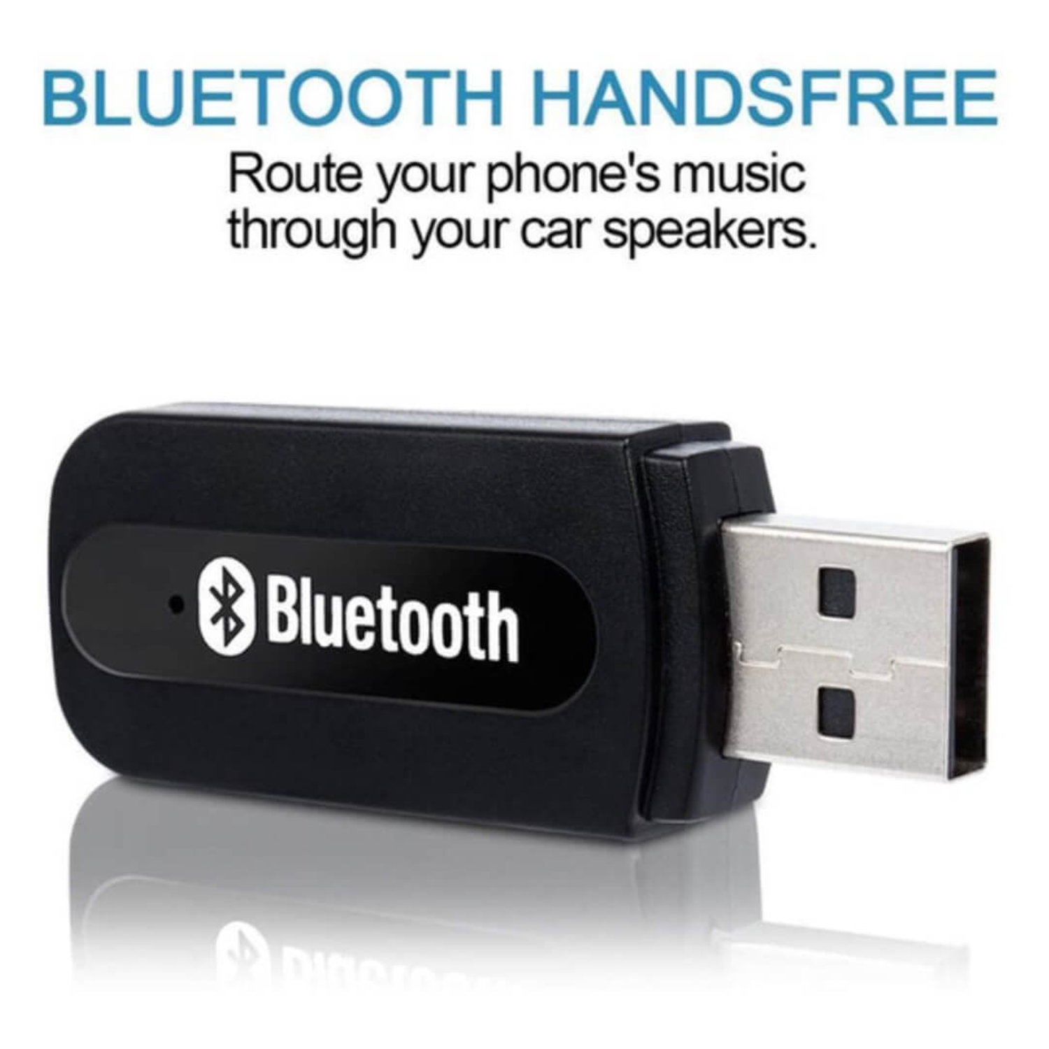 BluSync: Bluetooth Audio Receiver Adapter for Car Head Unit, Wired Speakers & AUX Devices, Wireless 3.5mm AUX Receiver