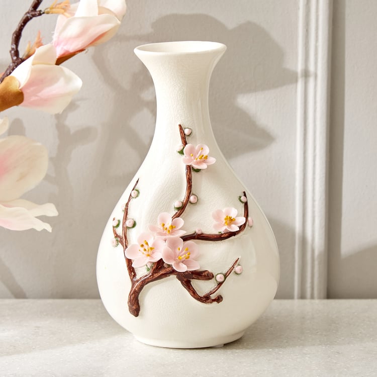 Splendid Senorita Ceramic Floral Vase