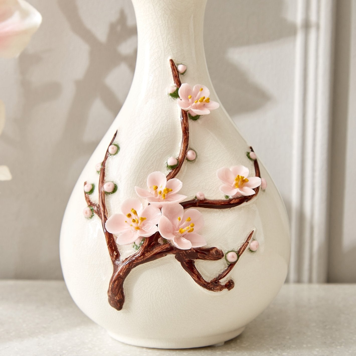 Splendid Senorita Ceramic Floral Vase